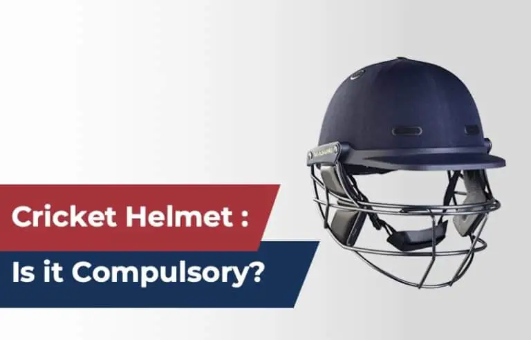 Are cricket helmets compulsory?